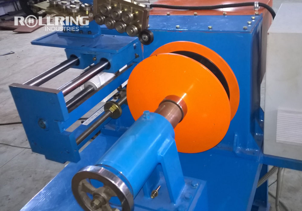 Rewinding machinefor CO2 wire